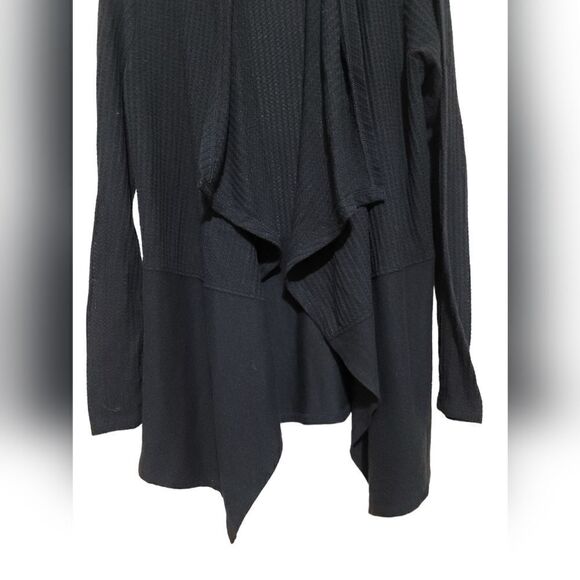 Harmony Balance Black Cardigan Sweater Sz Medium - Picture 3 of 7